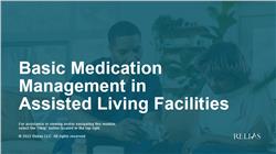 Basic Medication Management in Assisted Living Facilities