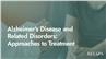 Alzheimer's Disease and Related Disorders: Approaches to Treatment