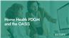 Home Health PDGM and the OASIS